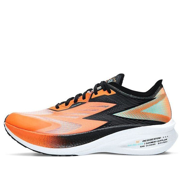 

Кроссовки 361 Degrees x Qu!k Foam Flying Flame PB Running Shoes 'Orange Black', оранжевый