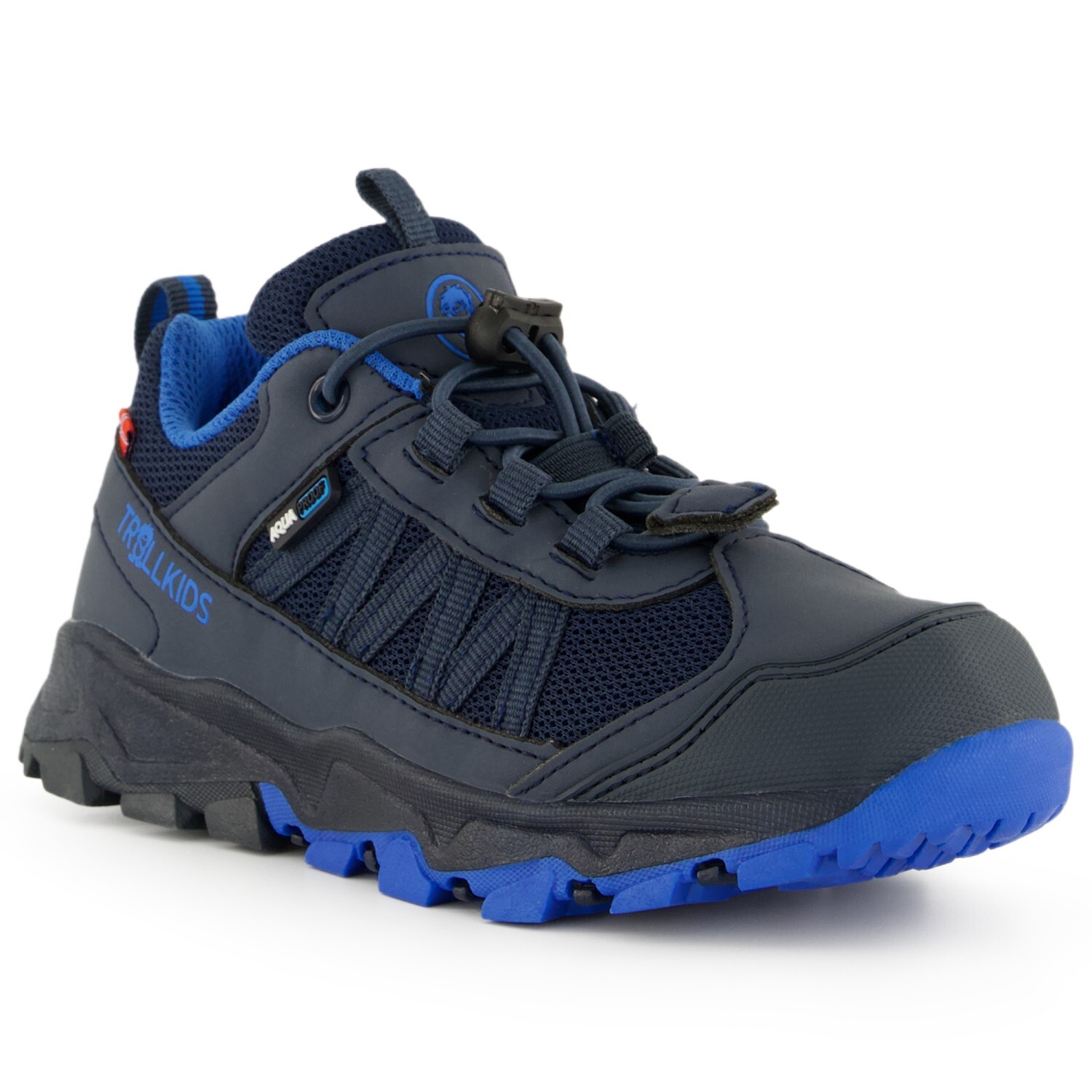 Мультиспортивная обувь Trollkids Kid's Tronfjell Hiker Low, цвет Navy/Medium Blue — фото 2