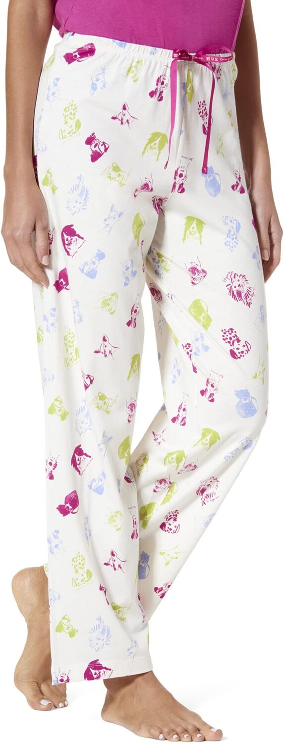 

Пижамные брюки HUE Pug Shots Pajama Pants, цвет Jet Stream