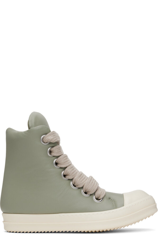 

Зеленые кроссовки Hollywood Jumbolace Rick Owens