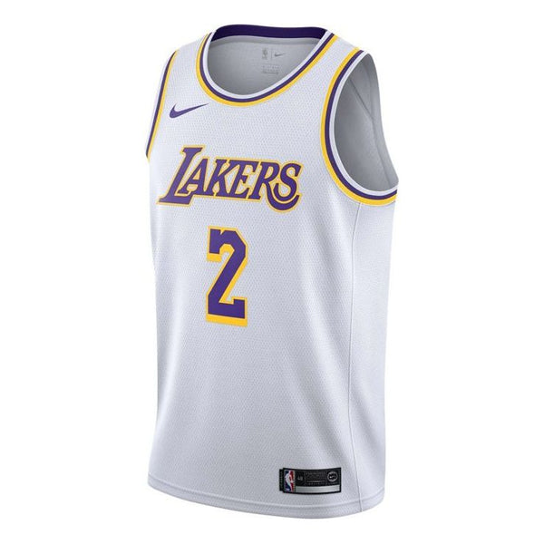 

Майка Nike NBA Basketball Jersey/Vest Los Angeles Lakers Lonzo Ball 2 White, белый