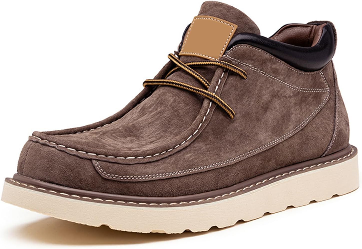 

Мужские ботинки чукка с круглой шнуровкой для мужчин Cpmbfdc, коричневый