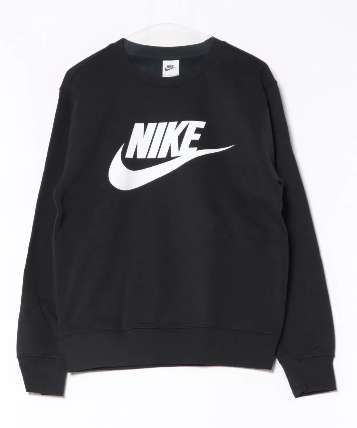 Свитшот Nike Club BB с принтом, чёрный