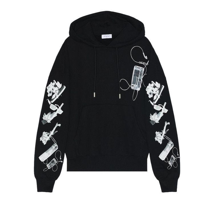 

Худи Off-White Scan Over Hoodie, Black