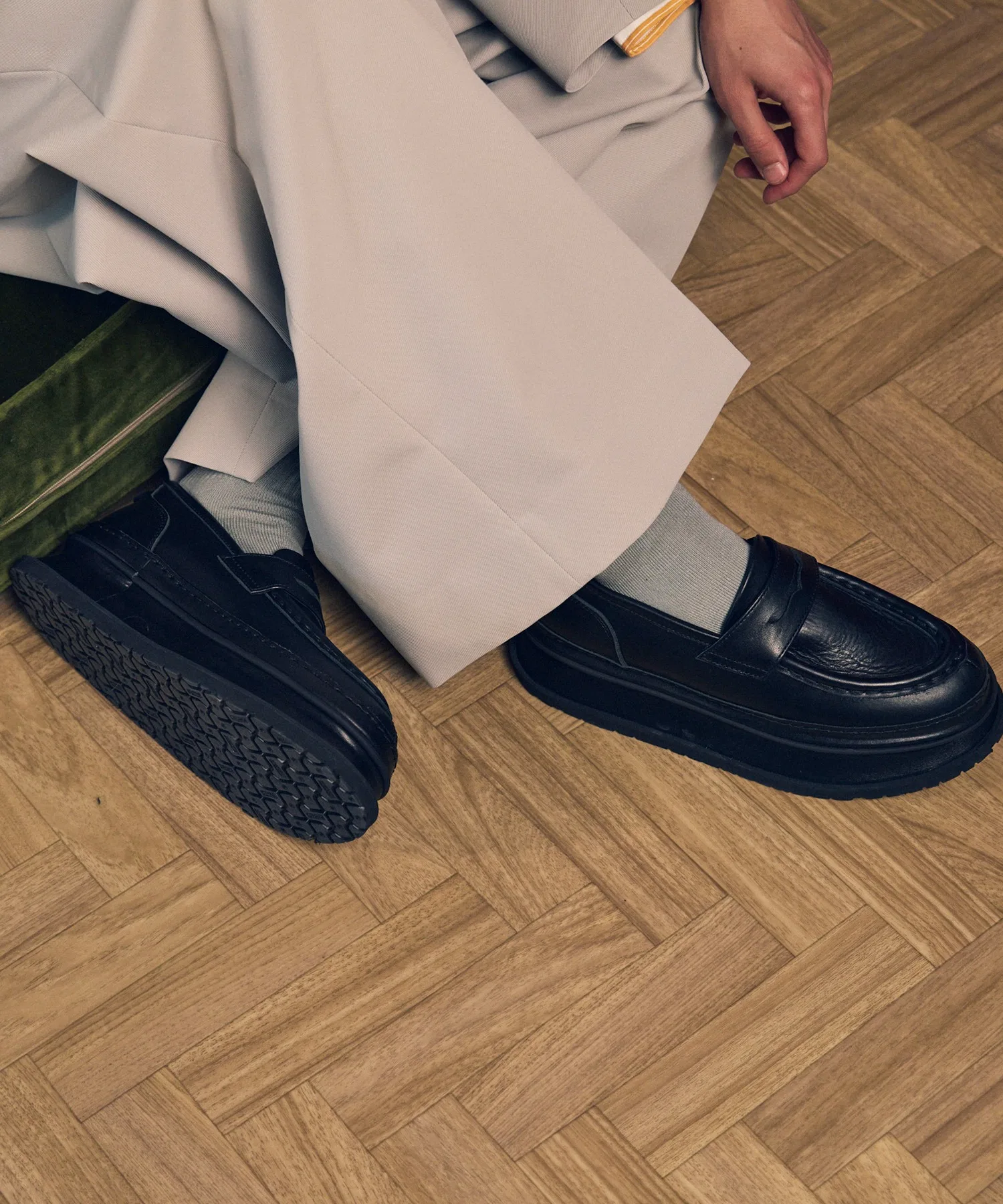 Унисекс лоферы MAISON SPECIAL с подошвой Vibram — фото 2
