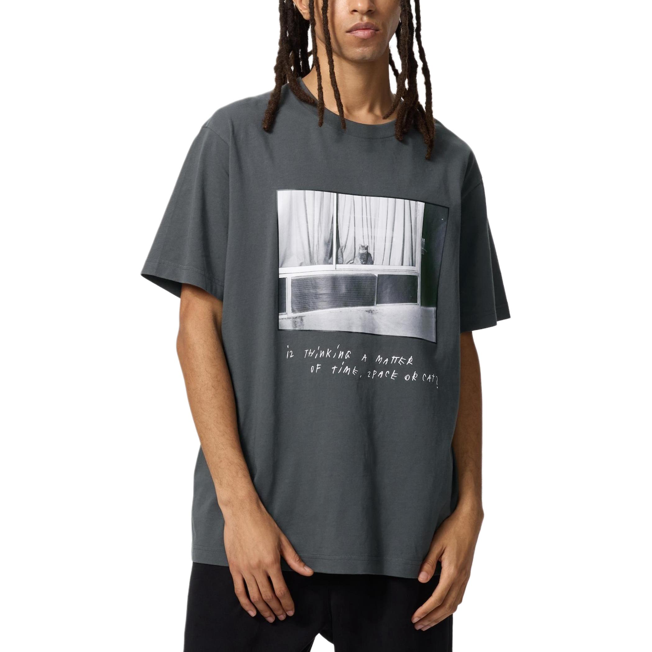 Футболка Unisex Dark Gray в коллаборации с MAGNUM PHOTOS UNIQLO, темно-серый — фото 4