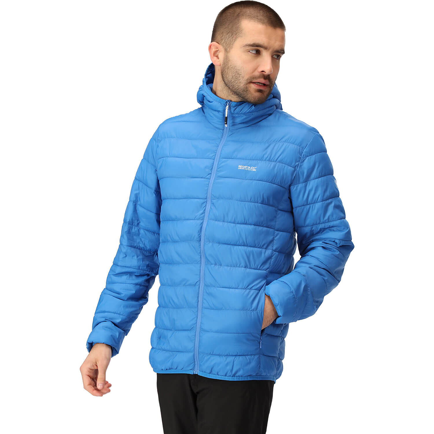 

Куртка Regatta Steppjacke Hooded Hillpack, цвет Azurblau