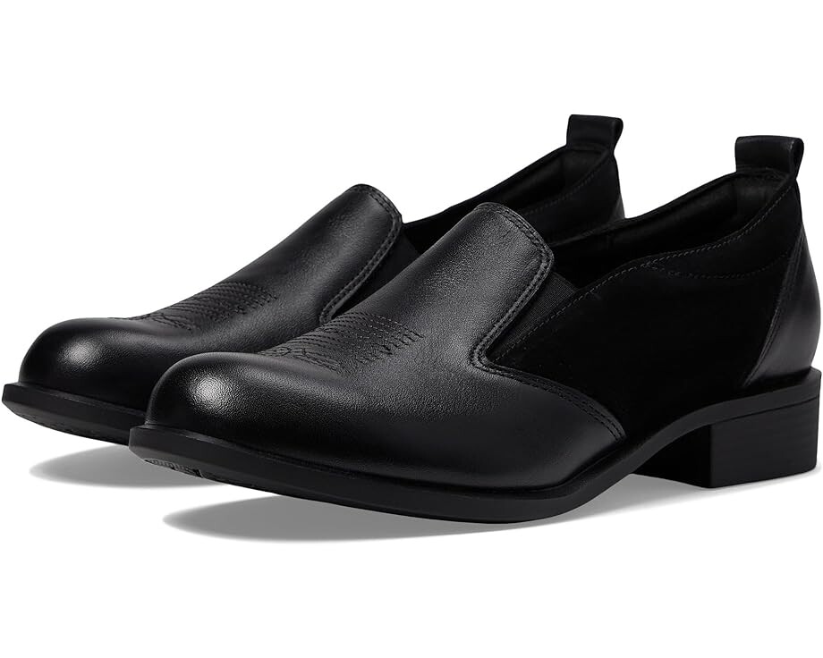 

Лоферы SAS Saddle Slip On Loafer, черный