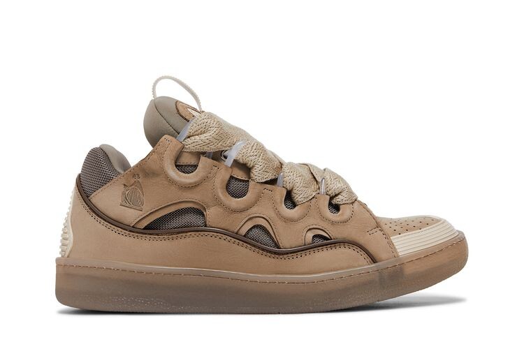 

Кроссовки Lanvin Curb Sneakers Taupe, коричневый