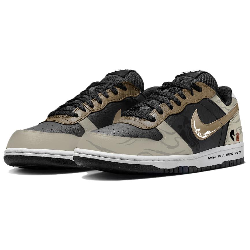 Nike Мужские низкие скейтерские кроссовки Big Instant Prosperity Cushioning, износостойкие, цвет khaki — фото 4