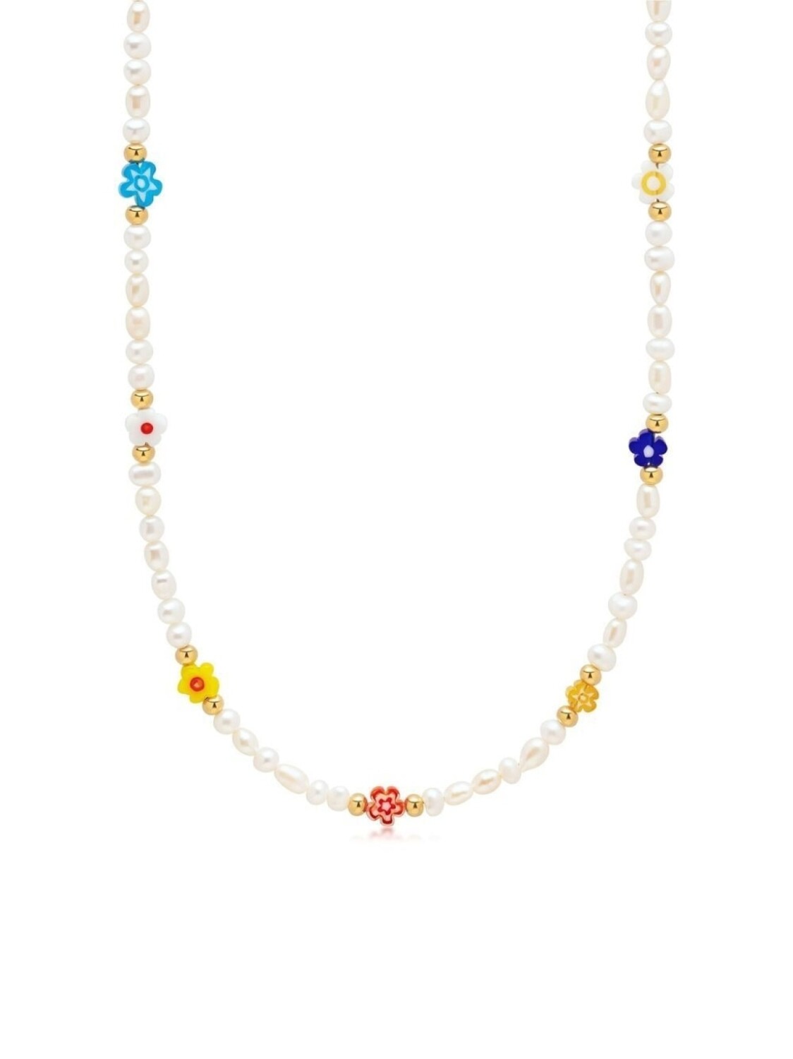 

Колье с жемчугом Nialaya Jewelry, нейтральный цвет