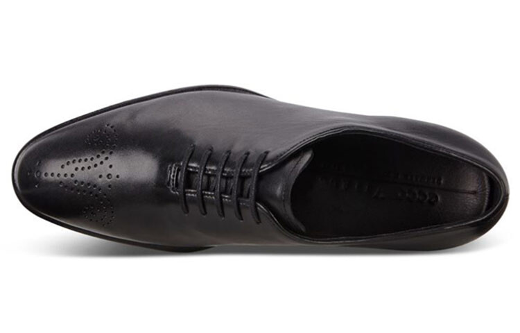Мужские туфли Ecco Men's Casual Shoes Men Low-Top Black — фото 3