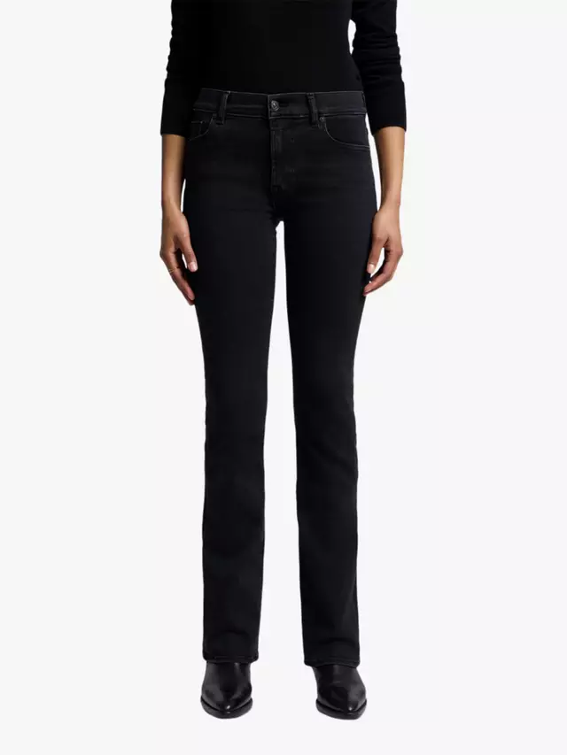 

Джинсы 7 For All Mankind Mid Rise Bootcut, черный