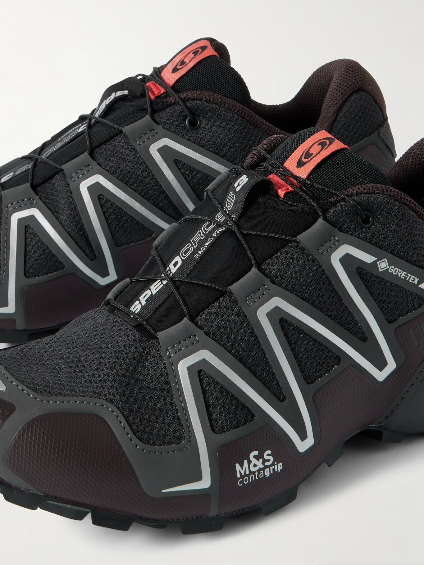 

Кроссовки Speedcross 3 GTX с резиновой отделкой GORE-TEX Mesh SALOMON, черный