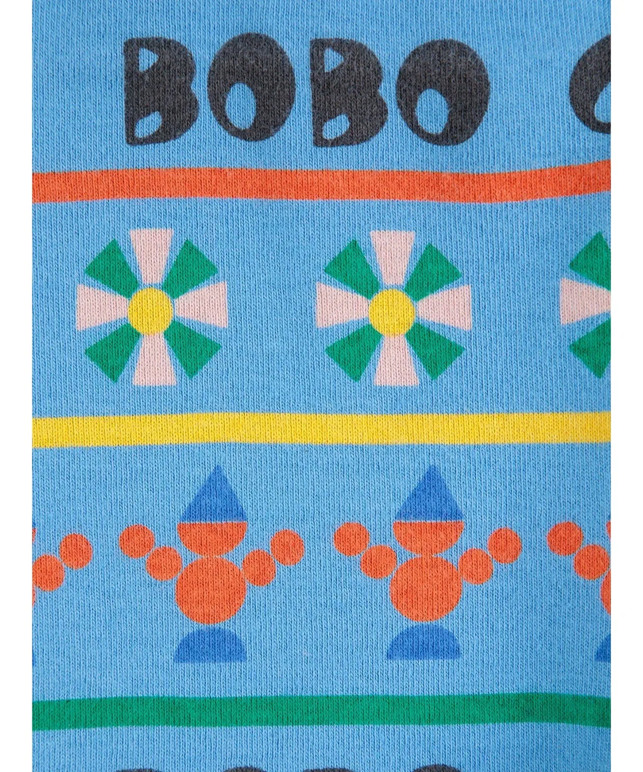 Леггинсы детские с принтом BOBO CHOSES светлый синий — фото 2