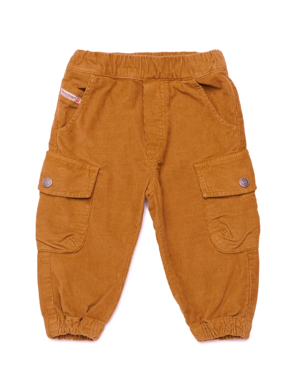 

Вельветовые брюки карго Diesel Kids, оранжевый