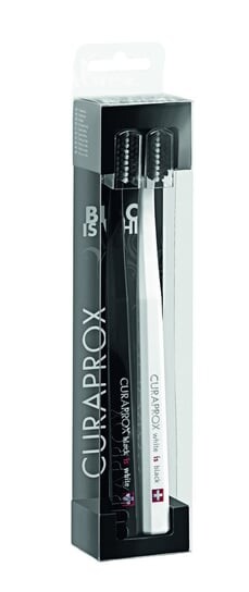 

Зубная щетка, 2 шт. Curaprox, Black Is White
