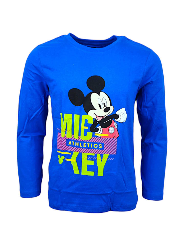 

Рубашка с длинным рукавом Disney Mickey Mouse, синий