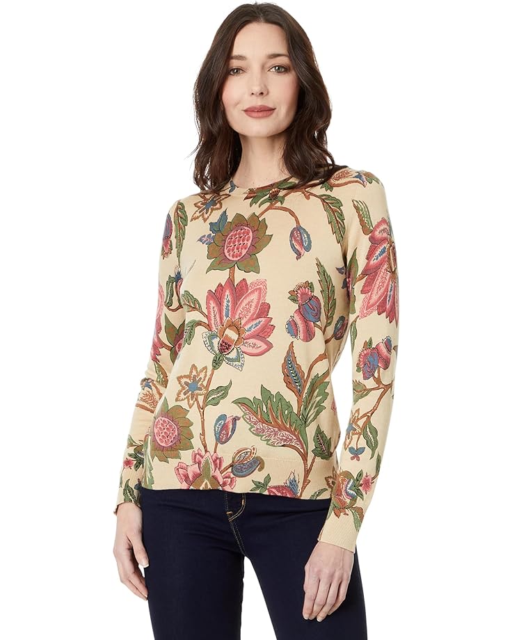 

Свитер LAUREN Ralph Lauren Petite Floral Cotton-Blend Sweater, кремовый, Бежевый, Свитер LAUREN Ralph Lauren Petite Floral Cotton-Blend Sweater, кремовый