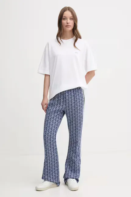 Штаны Lacoste Клеш, синий — фото 2
