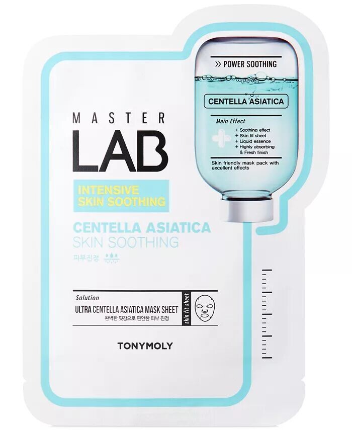 

Успокаивающая тканевая маска Master Lab Centella Asiatica Skin Tonymoly