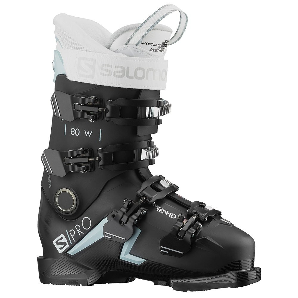 

Горнолыжные ботинки Salomon S/Pro 80 GW (женские) - Зима 2023, Black/Blue