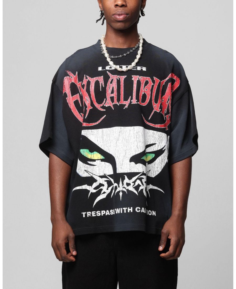 

Мужская фланелевая футболка с выцветшим принтом Loiter, No Color