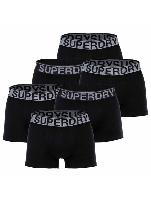 

Шорты-Боксеры, упаковка из 6 шт. Superdry, черный