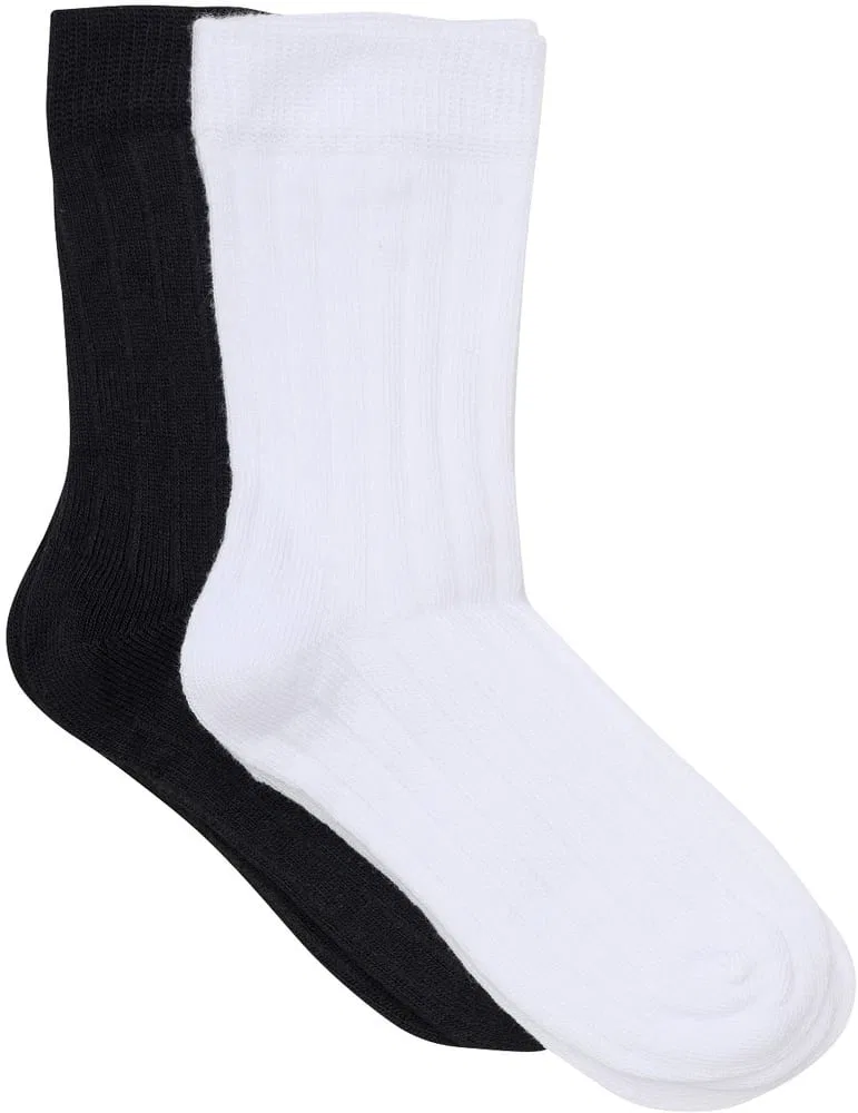Носки детские Ankle Sock Rib 2-Pack Minymo, черный