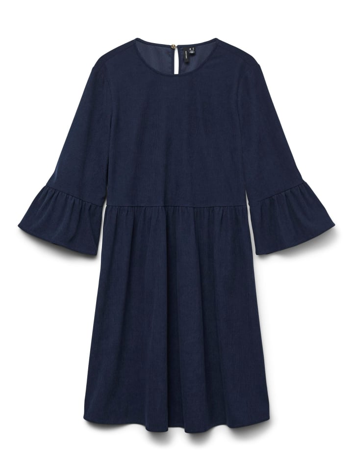 

Платье до колена Vero Moda, темно-синий