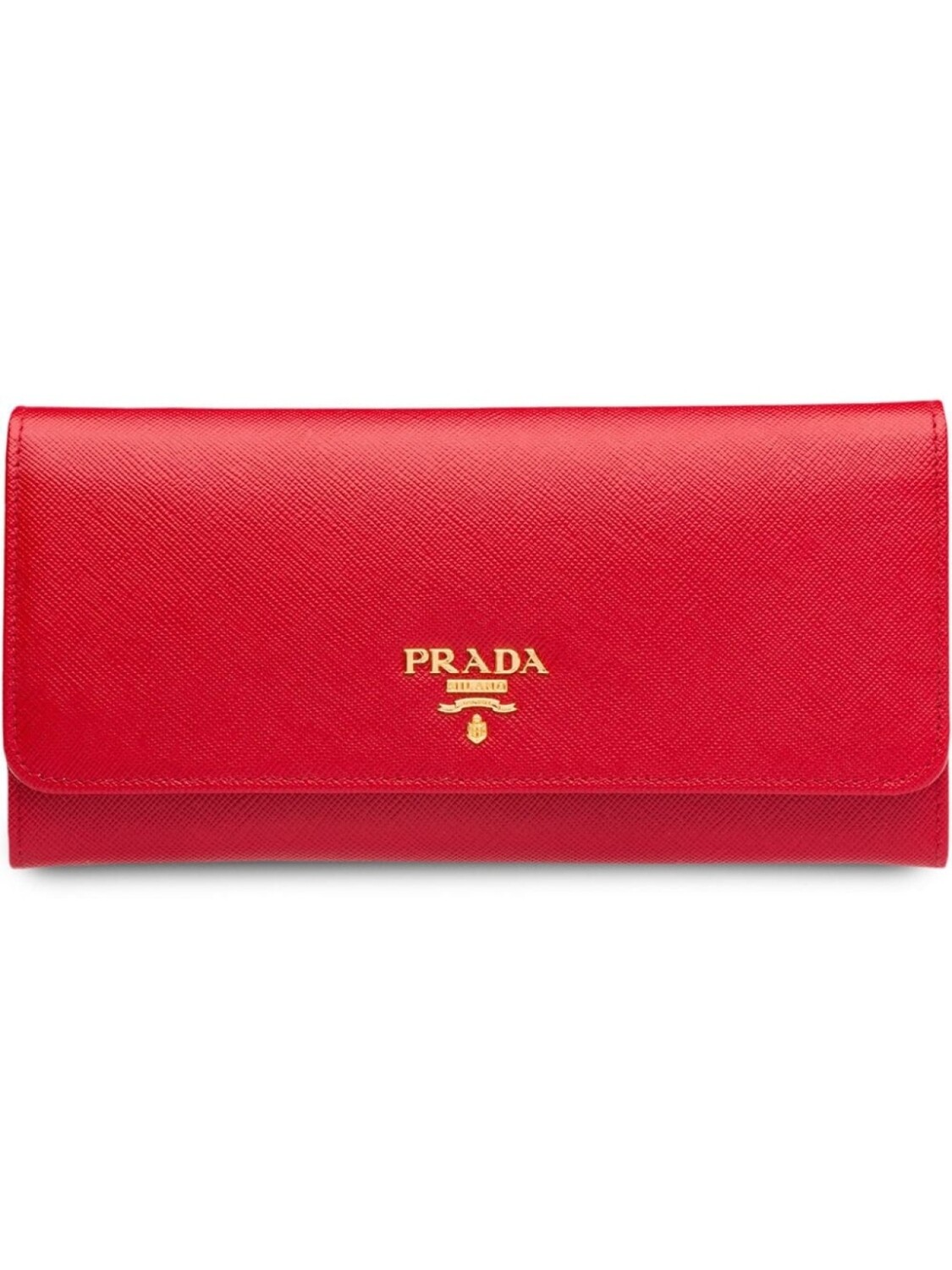 

Prada кошелек с логотипом, красный