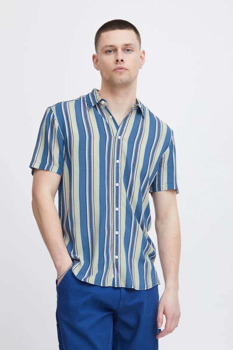 

Рубашка с короткими рукавами из смеси "BLEND BHShirt", цвет Dress Blues