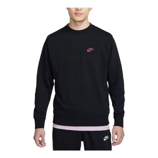 

Толстовка с капюшоном nsw french terry с круглым вырезом Nike, черный