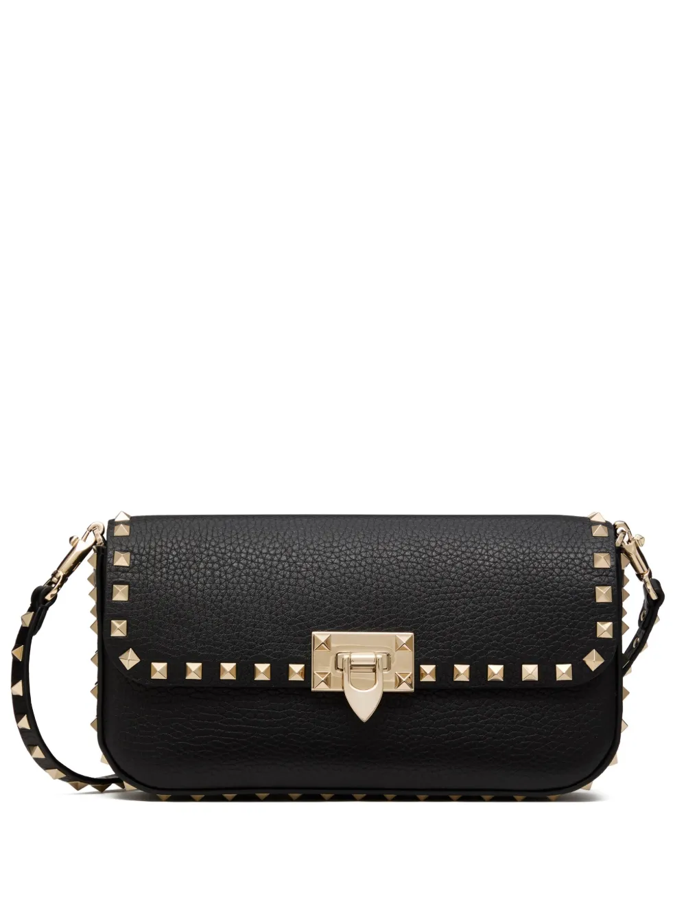 

Сумка через плечо с декором Rockstud VALENTINO GARAVANI, черный
