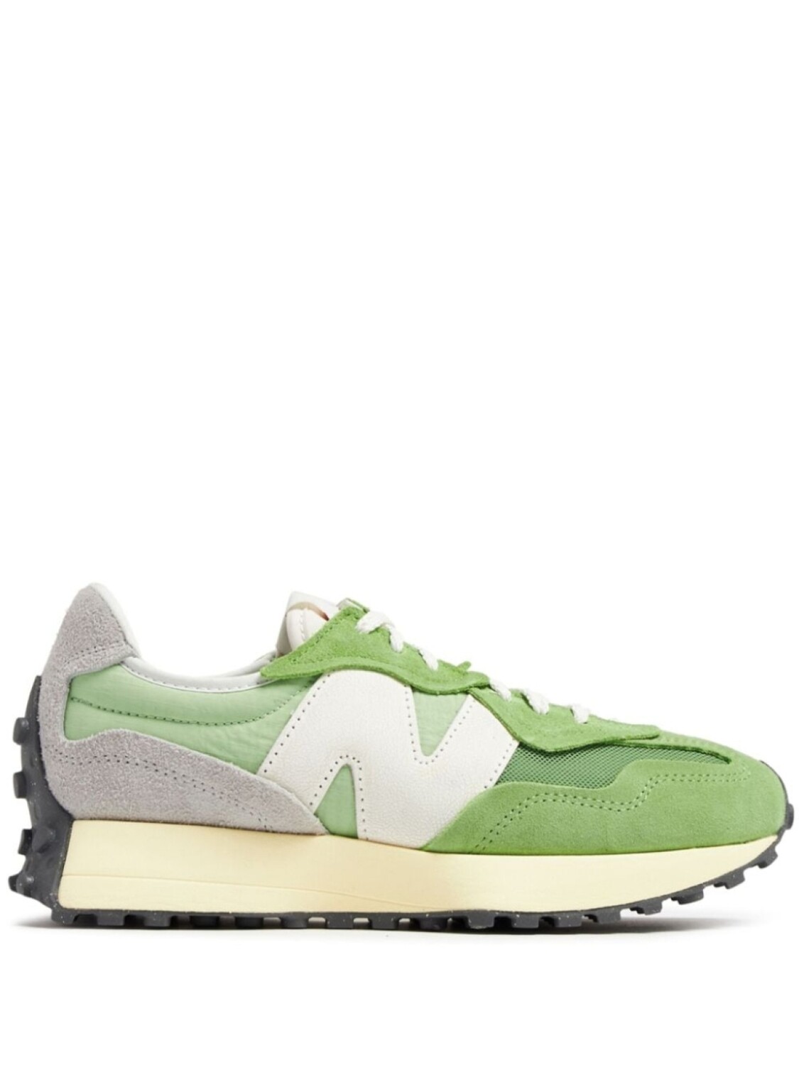 

Кроссовки New Balance 327 Lace-up, серый/зеленый