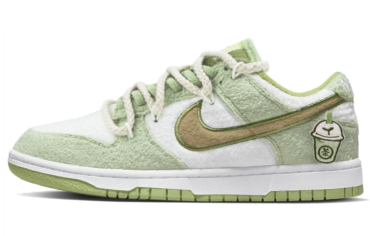 

Кроссовки Nike Dunk Skateboard Shoes Women's Low-Top White/Green