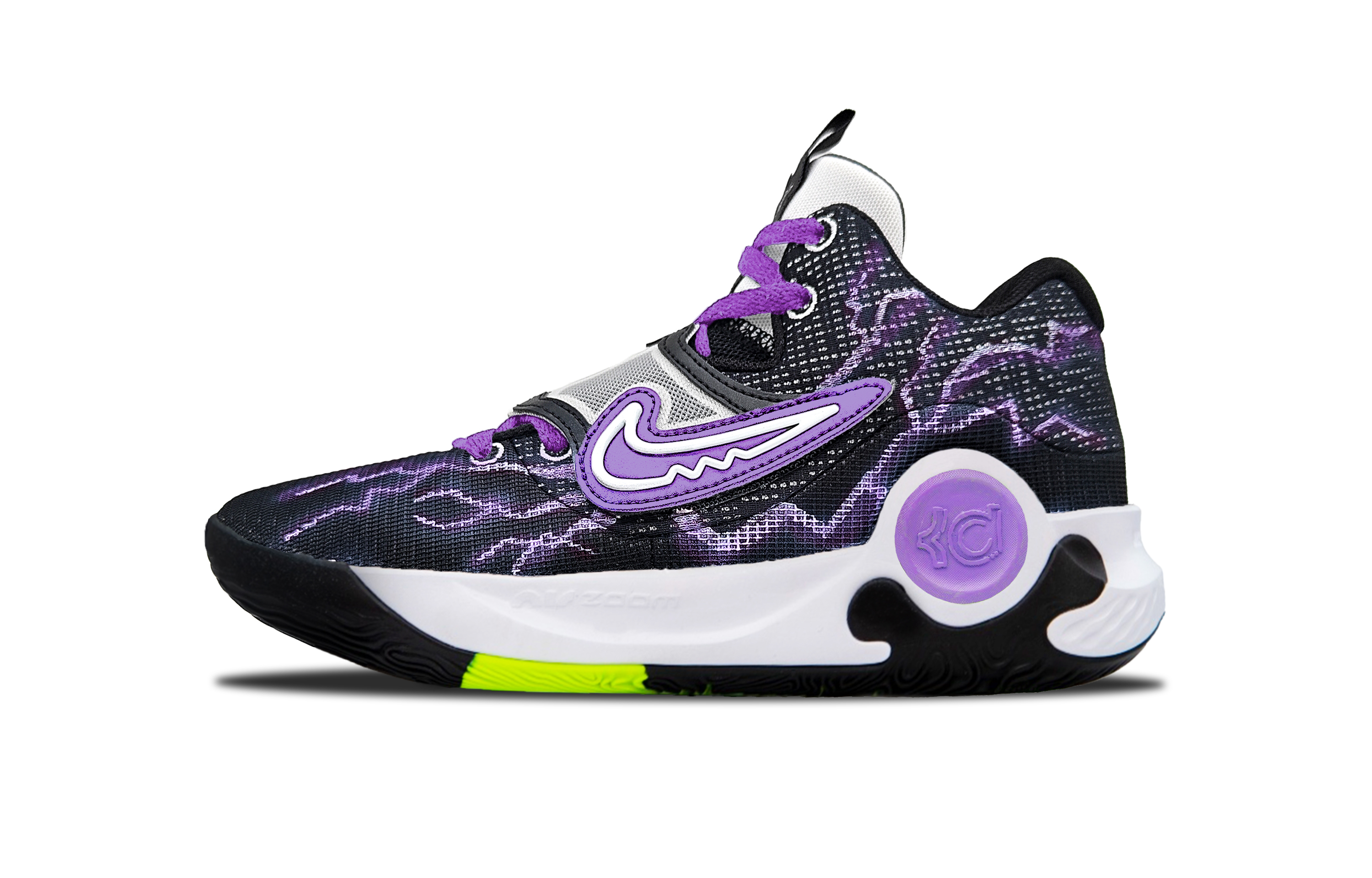 

Nike Баскетбольные кроссовки KD Trey 5 X мужские, низкие, фиолетовые