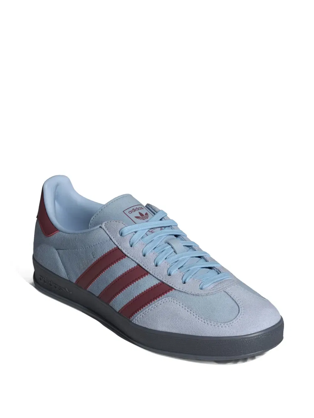 Кроссовки Gazelle для игры в помещении с логотипом Adidas, синий — фото 2