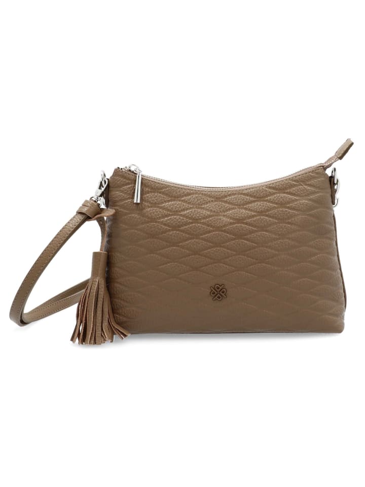 

Сумка-шоппер Lille из кожи 25 см в серо-коричневом цвете PICARD