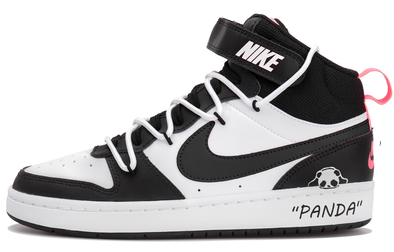 

Кроссовки Nike Court Borough Skateboarding Shoes Women's Mid-top Black/white, черный/белый