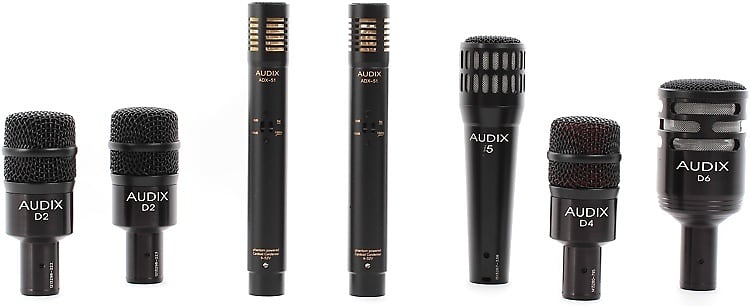 

Комплект микрофонов Audix DP7 7-Piece Drum Microphone Package