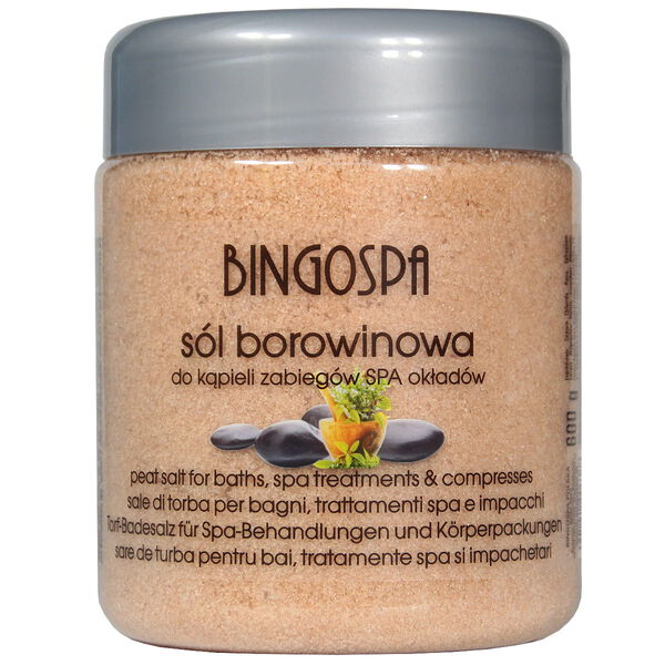 

Соль для ванн торфяная, 600 г Bingospa