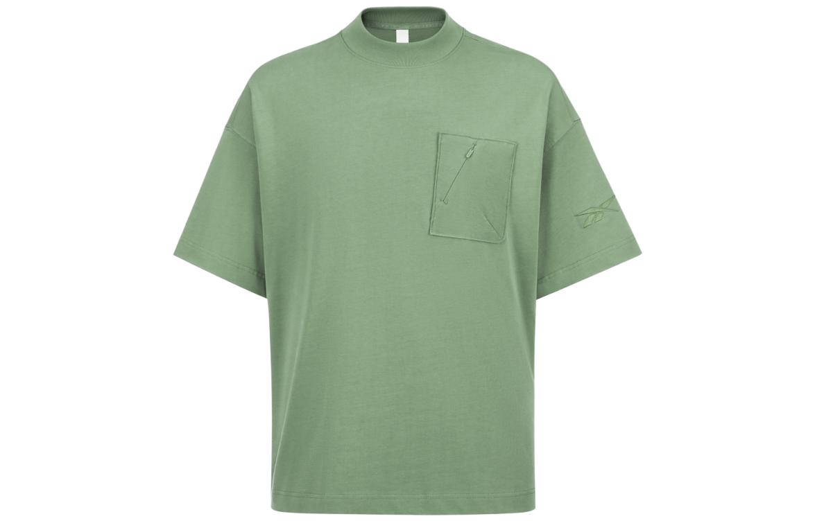 

Reebok Футболка BEATS POCKET TEE UT унисекс зеленая