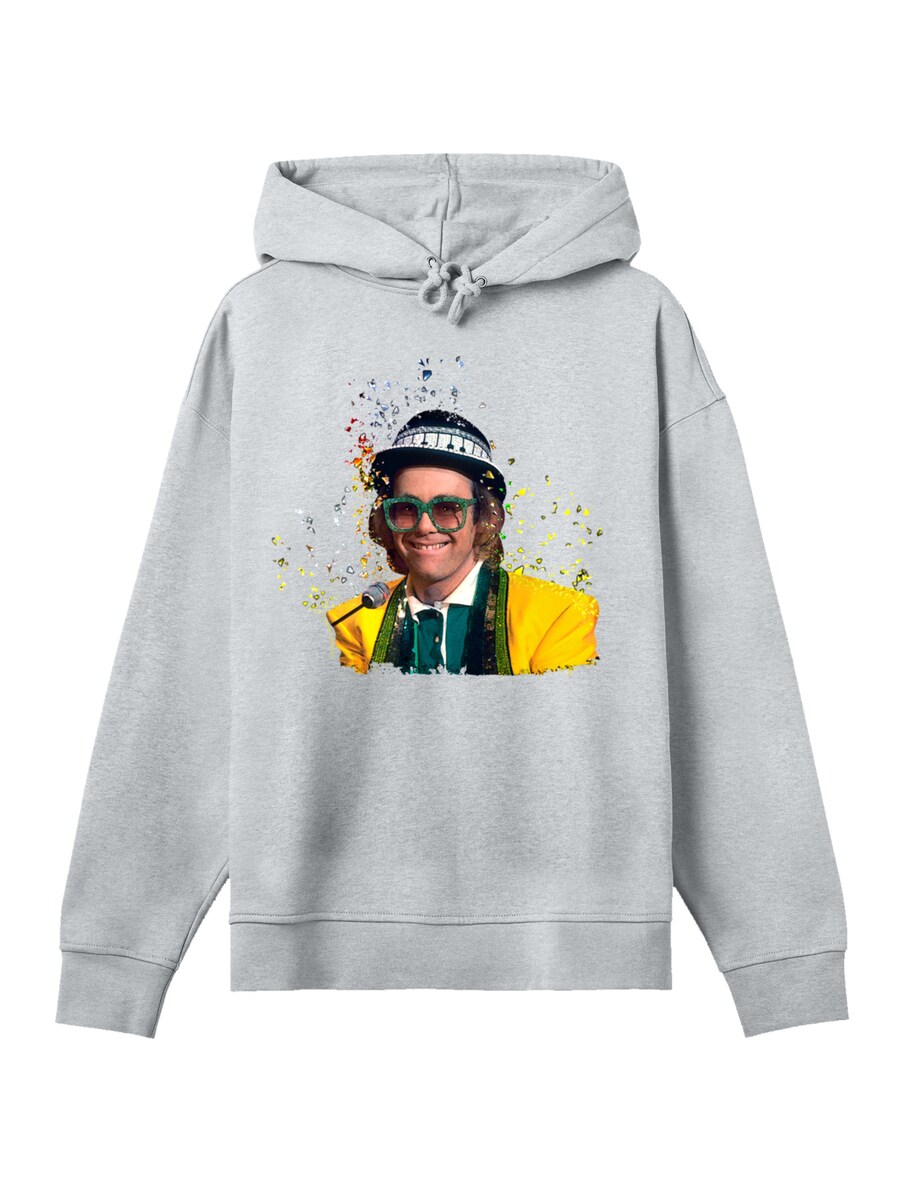 

Толстовка F4NT4STIC TV Times Elton John At The Piano 1977, Grey