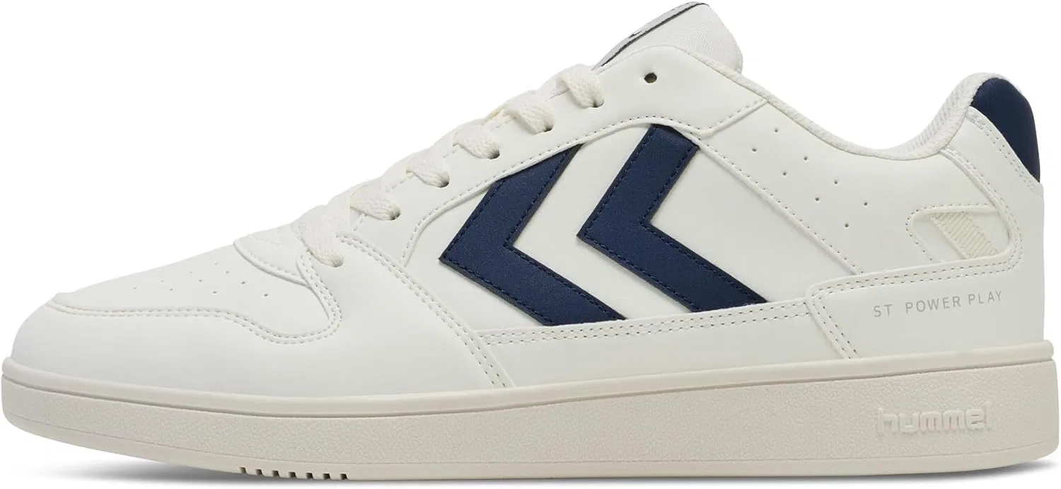 Кроссовки Hummel Laces Trainers Low St. Power, взрослый размер, White Navy
