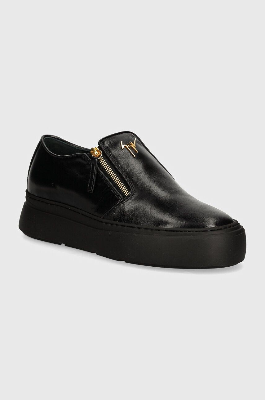 

Кожаные туфли Alec Giuseppe Zanotti, черный