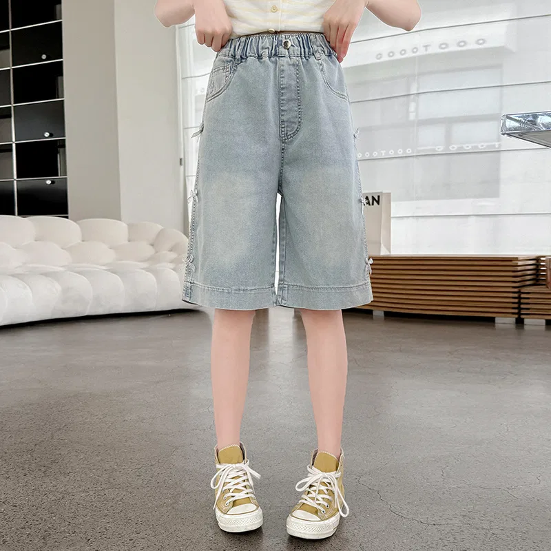 Детские джинсы Thin Cooling Disney, Denim shorts — фото 4