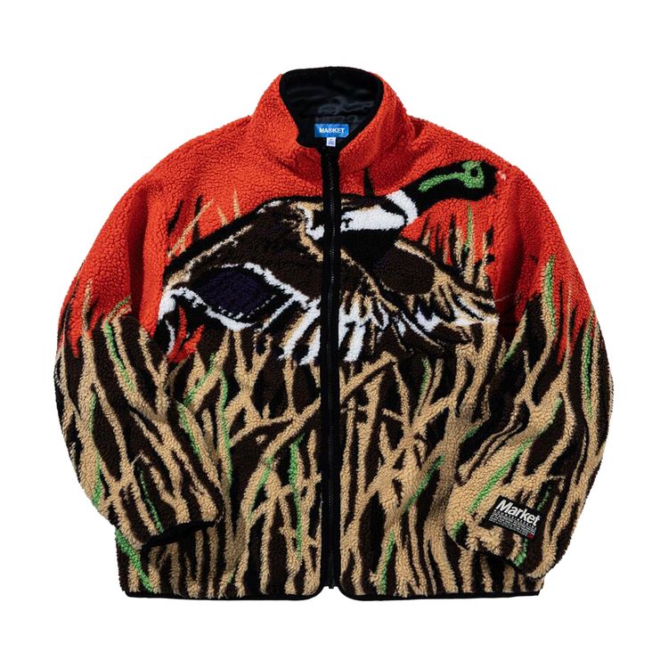 

Куртка Market Duck Pond Sherpa Jacket 'Multicolor', разноцветный