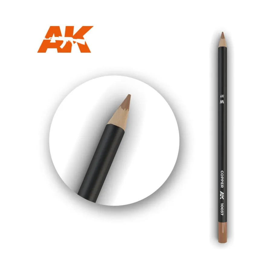 

Медный карандаш для выветривания, Weathering Pencils (AK-Interactive)