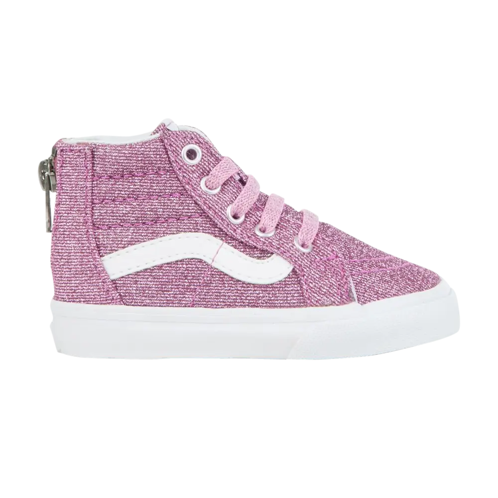 

Кроссовки Sk8-Hi Zip Toddler Vans, розовый